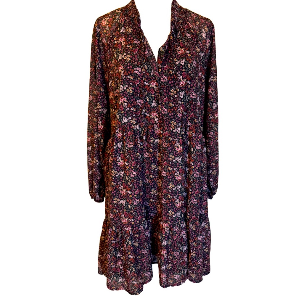 American Eagle tiered Floral dress
